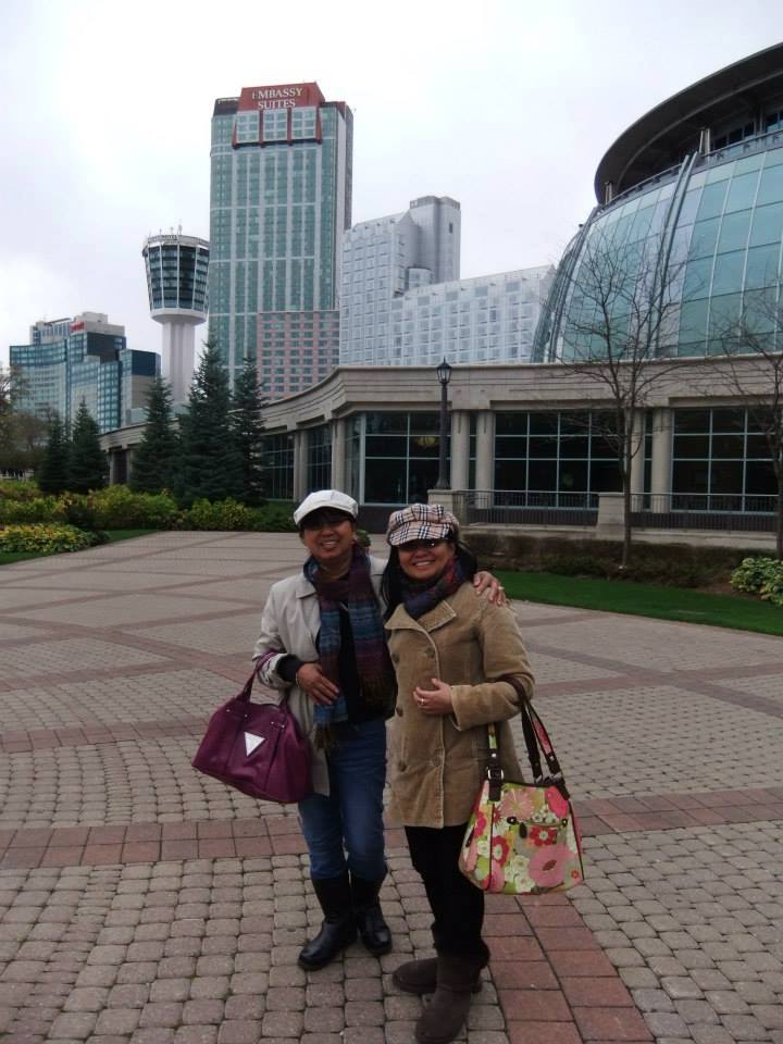 life, love, and the great white north 1 Daydine Alcalde, seen with a friend, has settled in Toronto, landing her first job only after five days of stepping in the city. | Photo from Gerardine Alcalde's Facebook Page