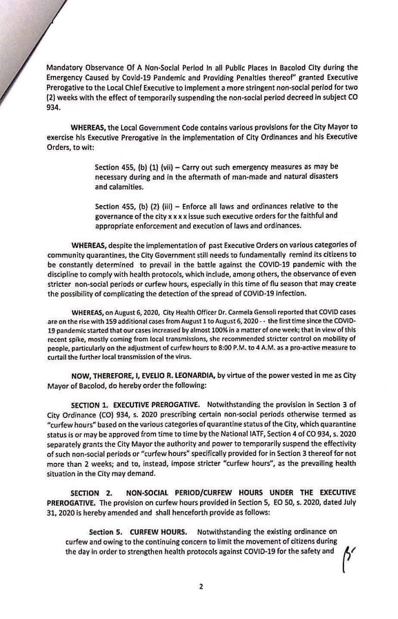 Curfew EO page 2
