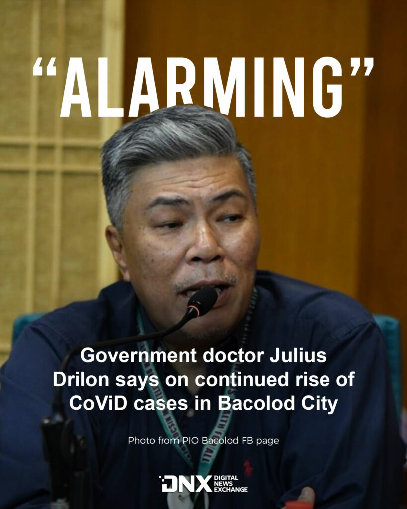 Dr Drilon on rising cases in Bacolod city