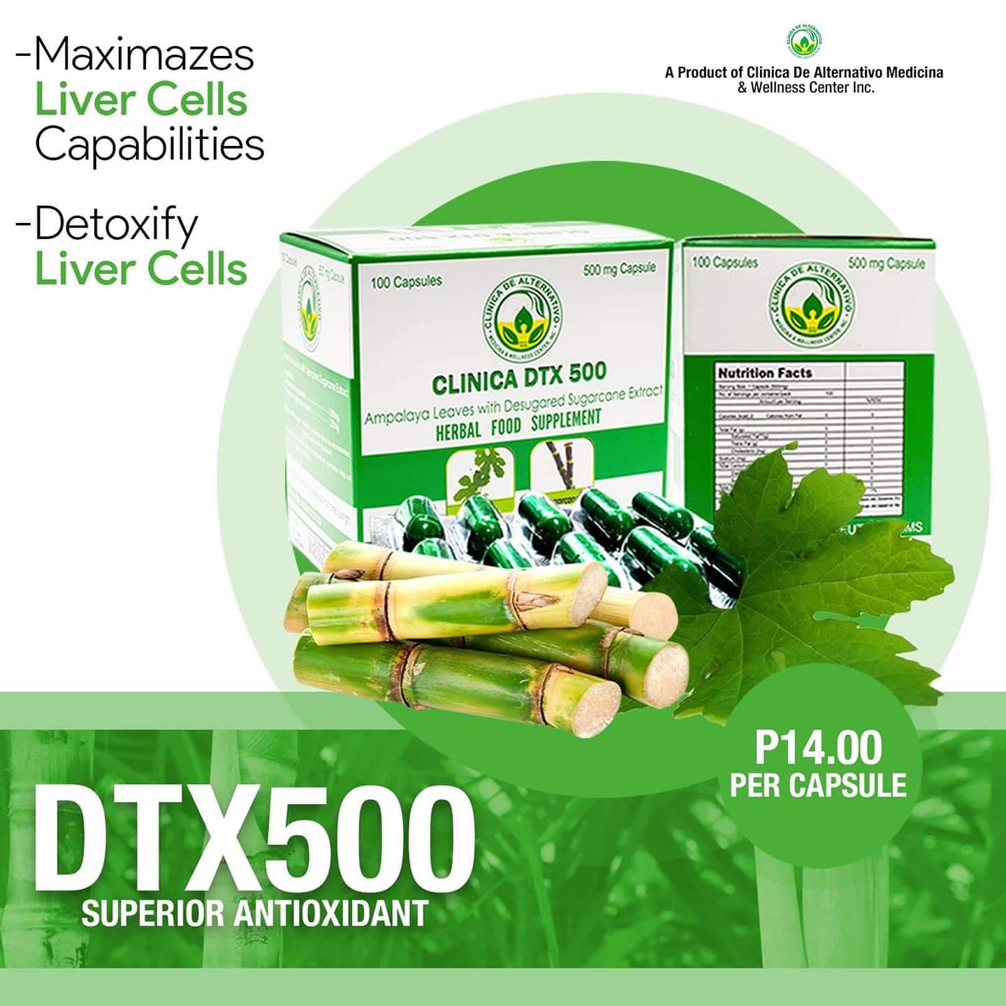DTX500. The superior antioxidant.