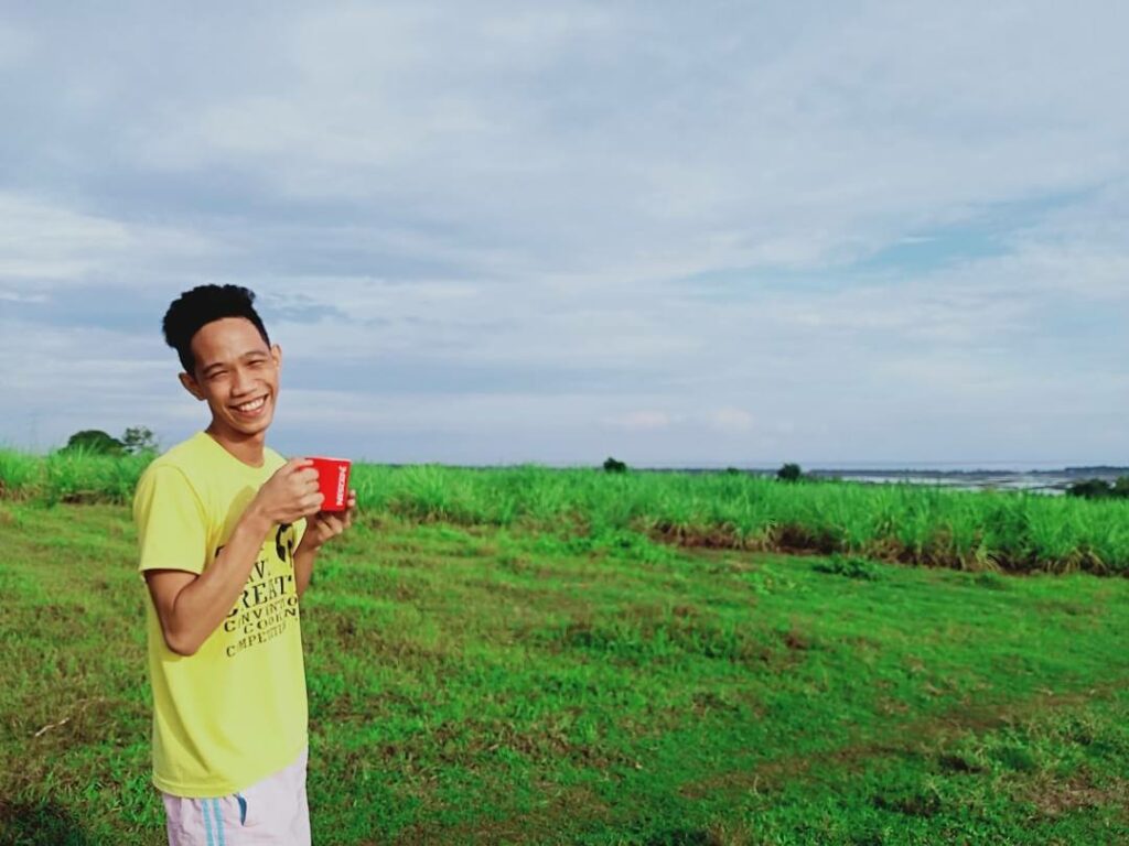 Reymund D. Titong is 21, a student leader at the Central Philippines State University main campus in Kabankalan City.