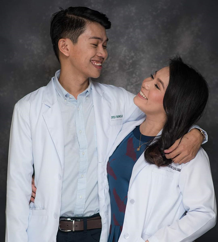 faith, commitment, hard work: sure fire ingredients to success 2 em salgado with bf