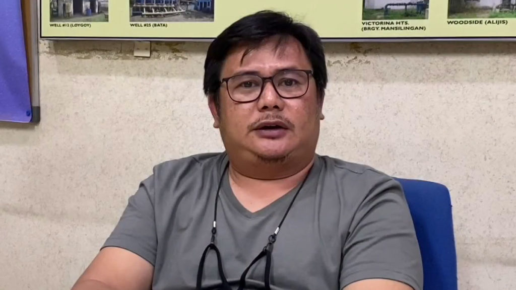 power interruptions cause lack of water supply, baciwa acting gm says 1 Baciwa-Prime Water acting general manager Michael Soliva in an interview with Yasmin Pascual-Dormido. | DNX file photo.