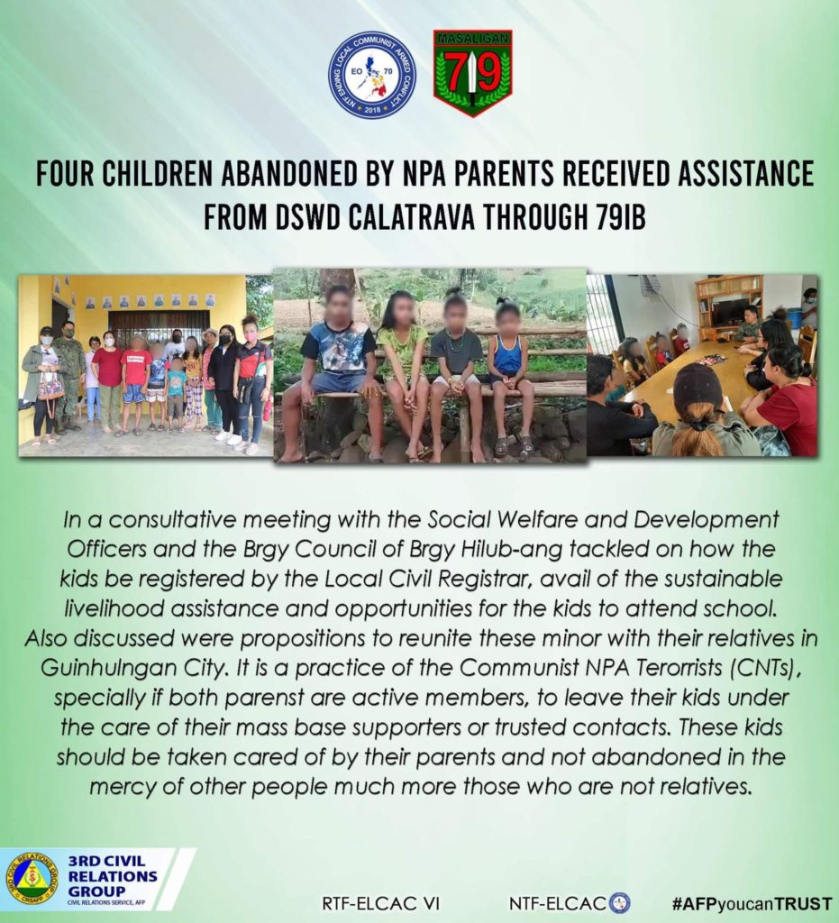 Photo from 3rd Civil Relations Group, CRS AFP Facebook page.