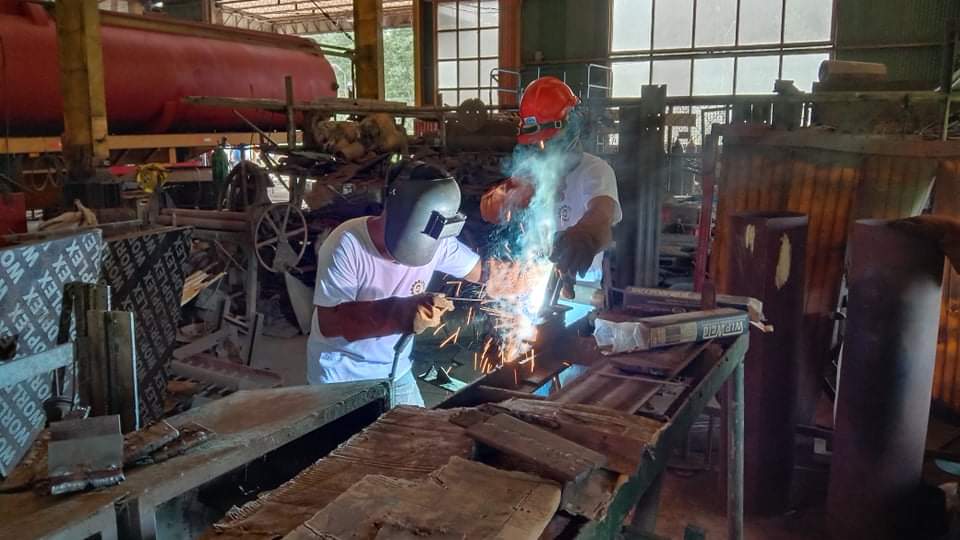 Don Bosco Technical Institute students undergoing their in-plant training under a partnership program with Victorias Milling Company.