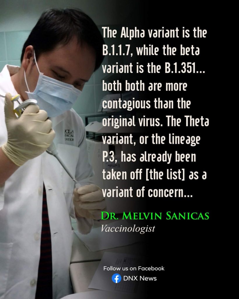 Doc Melvin Sanicas on lab