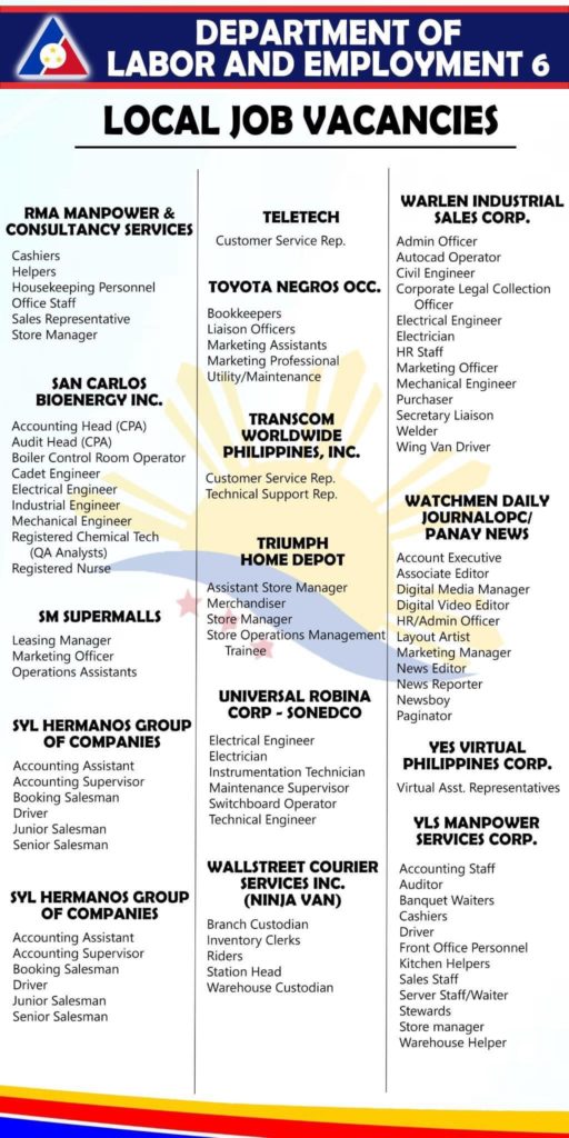 job vacancy page 2