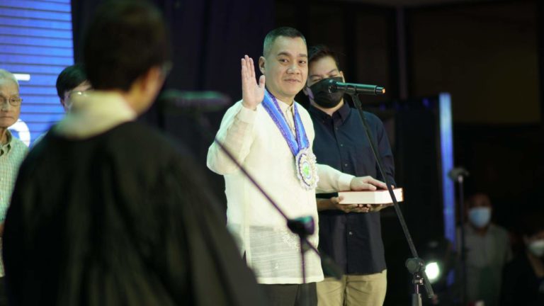 Deliver and reaffirm: Tongson vows, bares thrusts for second term