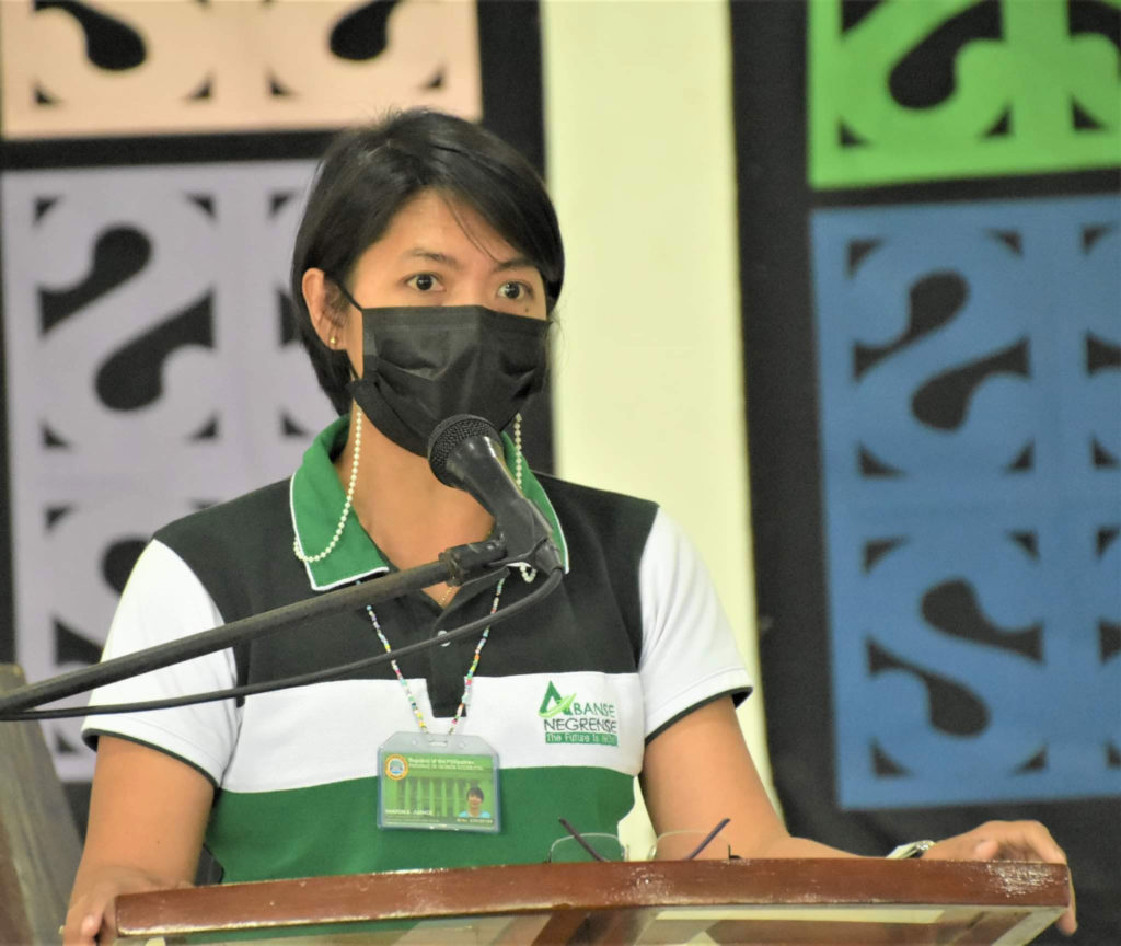 Dr. Sharon Juance. | Photo from Provincial Government of Negros Occidental Facebook page.