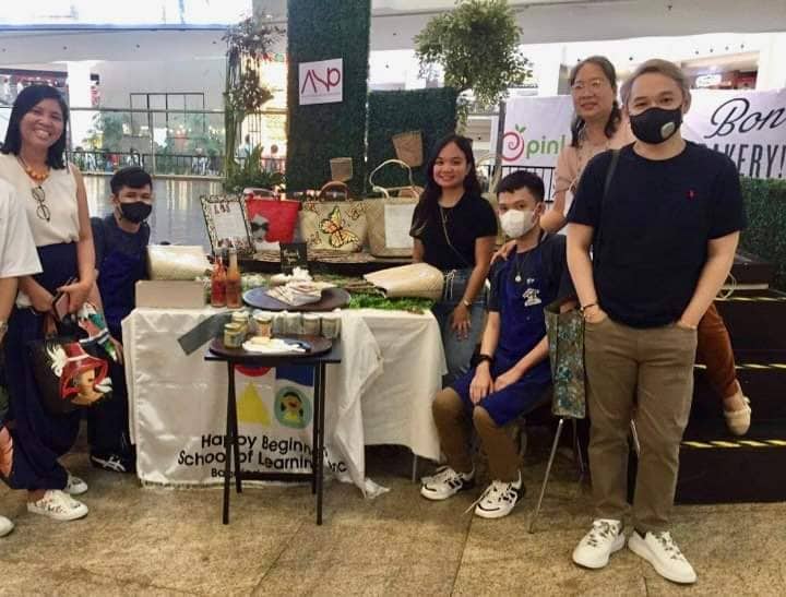 Dr. Mark Anthony Talatala (in black, right) of the Autism Society of Neg Occidental. He is instrumental also in raising awareness on Autism and Children with Special Needs in Bacolod and the province.