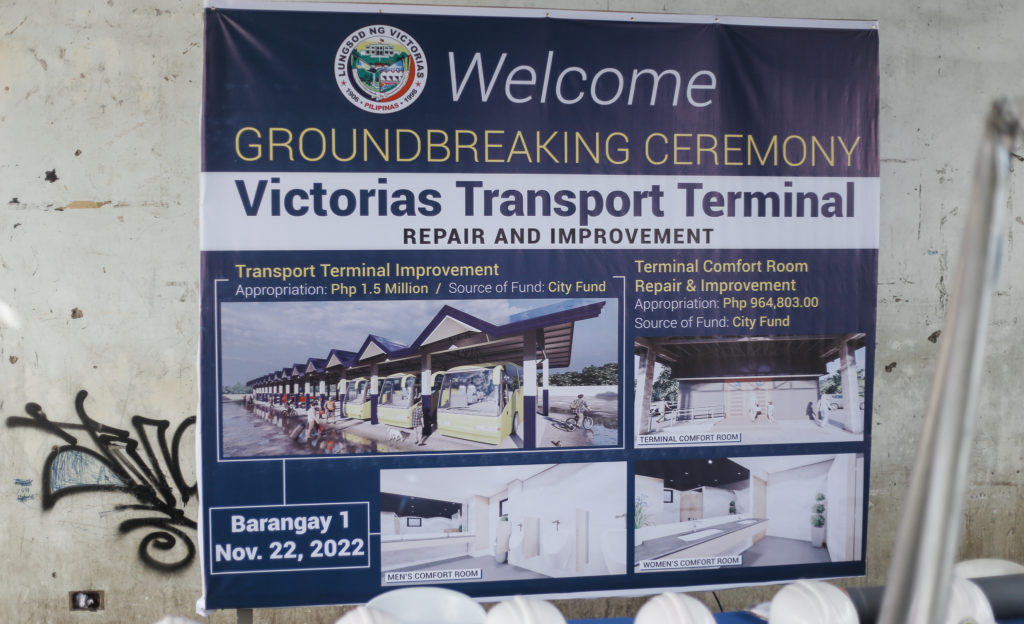 Photo from Victorias City Information Office Facebook page.