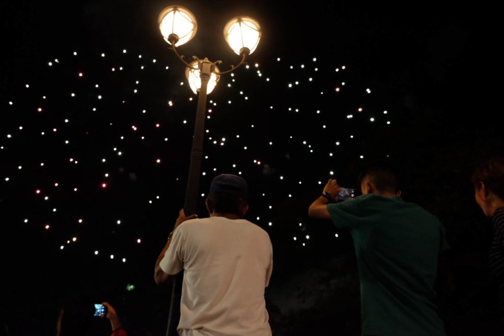 Fireworks display at Kabankalan City. | DNX file photo.