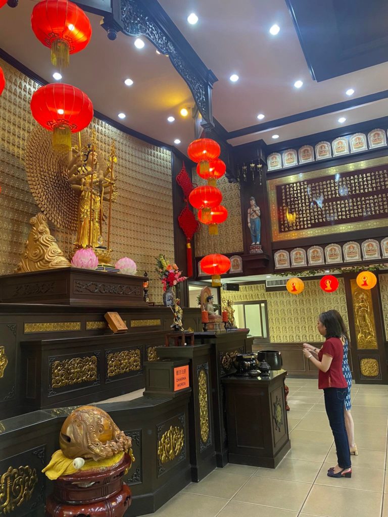 Bacolaodiat Board Members at Yuan Thong Temple