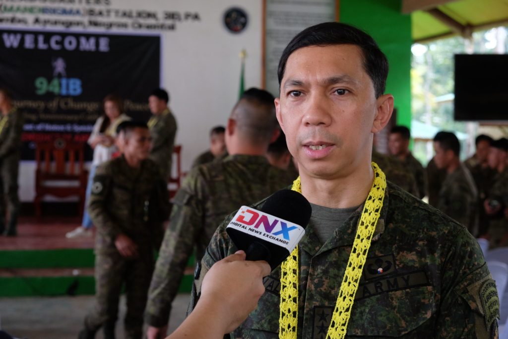 Lieutenant General Benedict Arevalo. | DNX file photo.