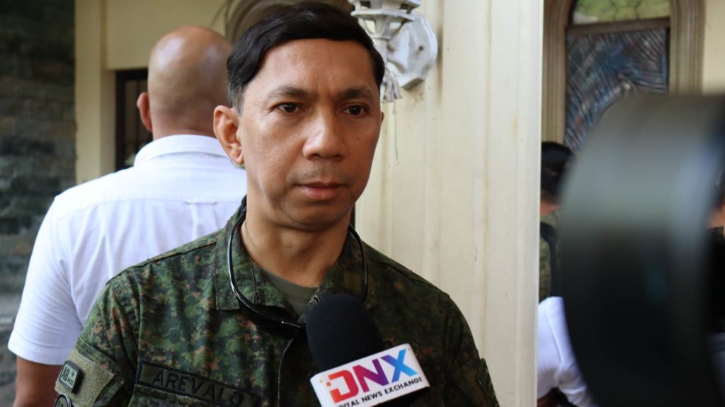 Armed Forces Visayas Command chief, Lieutenant General Benedict Arevalo. | Photo by Banjo Hinolan.