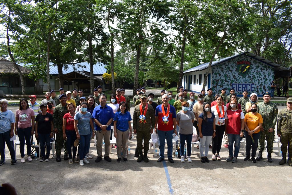 VMC officials with participants, instructors and assistants of the 3-day BERT Training for emergency responders of Brgy. Purisima, Manapla.
