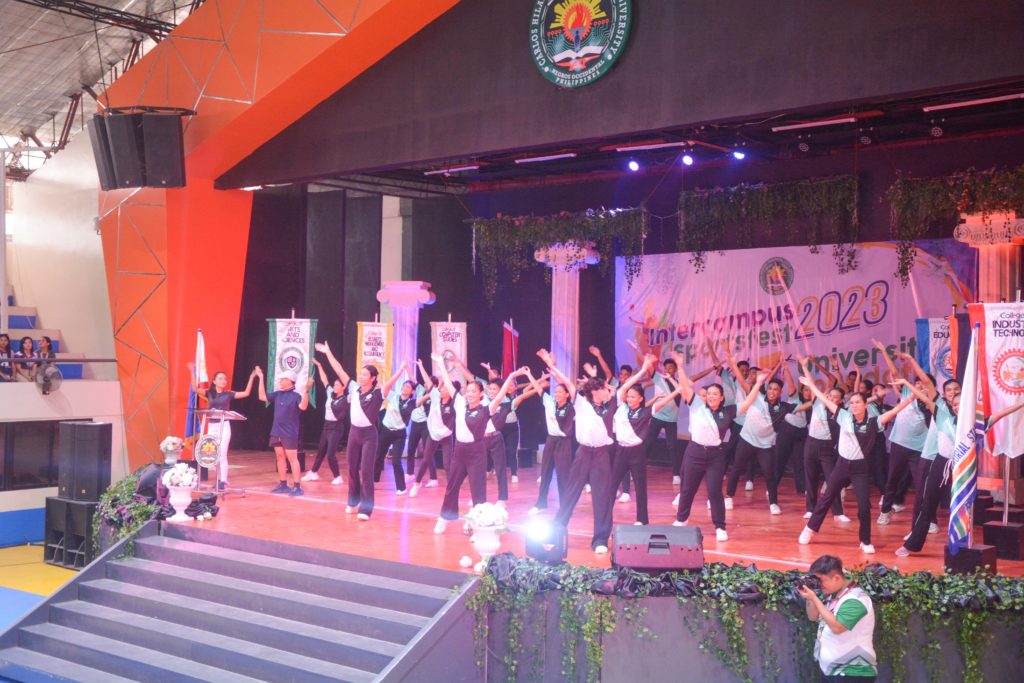 Community dance led by the Student Society of Physical Education Majors.
