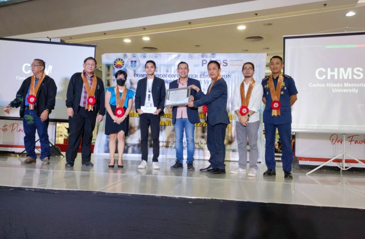 Carlos Hilado Memorial State University won 2nd Place in the Philippine Anti-Illegal Drugs Strategy (PADS) Contest for Best Practices with the theme “Development of Drug Free Learning Institutions in Region VI for AY 2022 – 2023,” organized by the Commission on Higher Education (CHED) Regional Office VI in collaboration with the Dangerous Drugs Board.
