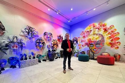 Jojo Vito's Masskara Festival Exhibit, the Festive Faces