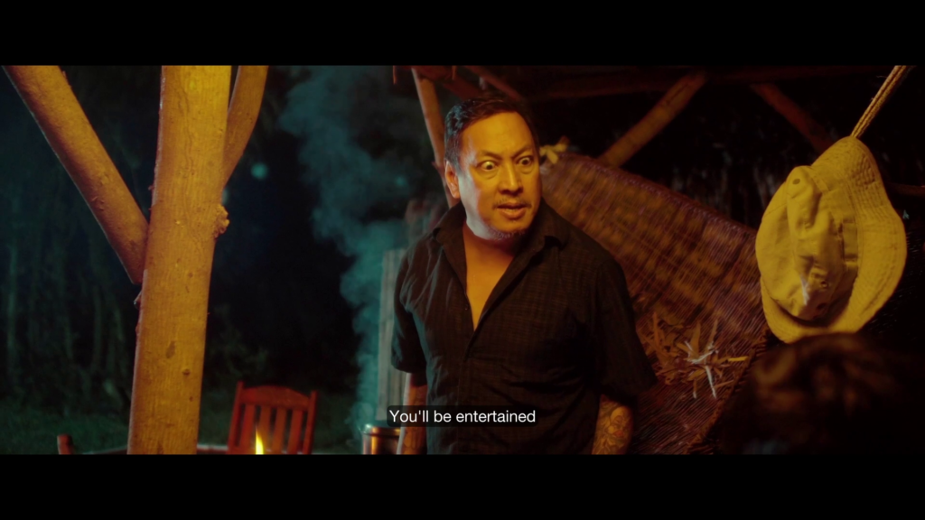 Sccreenshot from the film Ang Handurawan ni Janjan