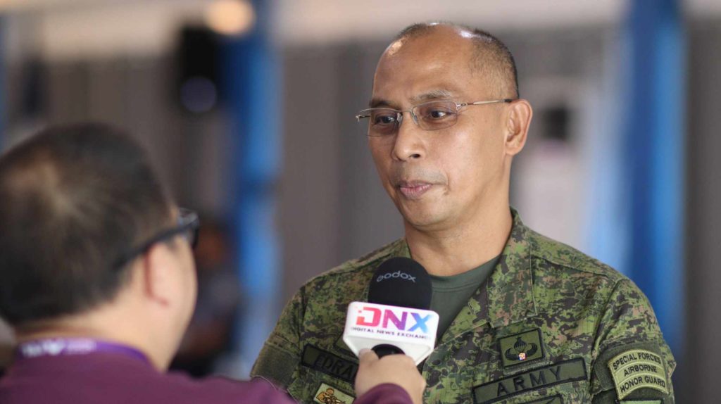 Brigadier General Orlando Edralin. | DNX file photo.