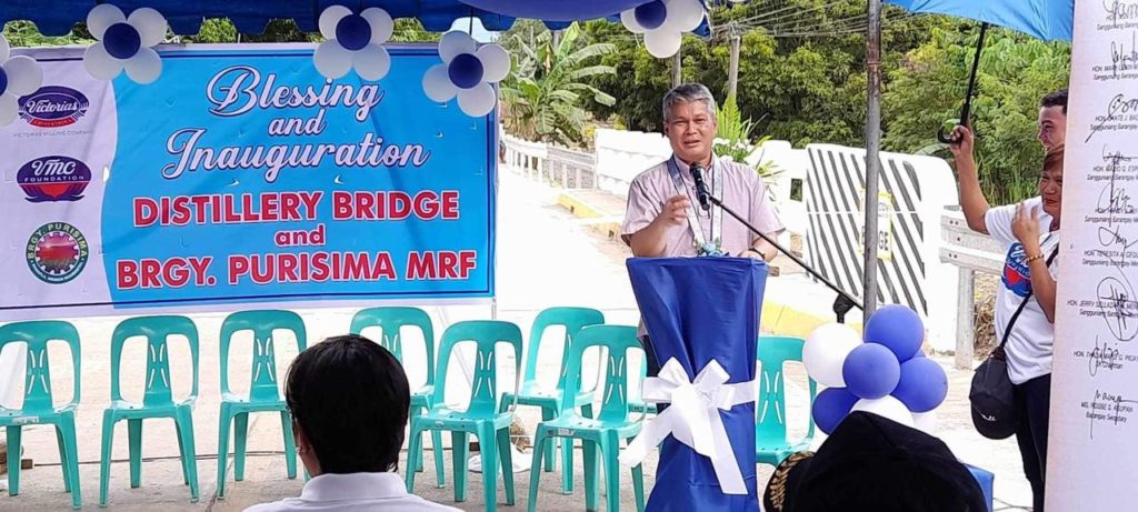 2nd District Rep. Thirdy Maranon lauded VMC’s efforts to provide development and empower residents in their constituency.