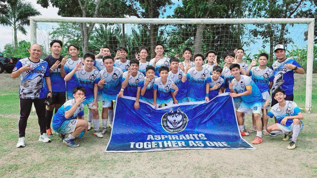 The winning team is composed (in alphabetical order) of Jose Miguel Acuna, Thomas Lucien Agapuyan (GK), Zyper Agudo, John Anderson Alcuizar, Cliff Gabriel Alsong, Glenn Matthew Armada, Aedan Jin Arnaez, Joshua Asparen, Ceazar Angelo Caluyo (C), Xyniel Lerion Carano-o, Jacob Arkin Danico, Miguel Christoff Garcia, John Edmund Gardose, Duane Alexander Guitche, Oji Herrera, Ian Marl Magallano, Ems Malayo, Uriel Manguiat, John Patrick Ryan Padilla, Zoe Kemuel Peralta, Seppe Anthony Severino and Ramon Paolo Sobiga with their Coaches Esmael Duron II and Aian Aspilla