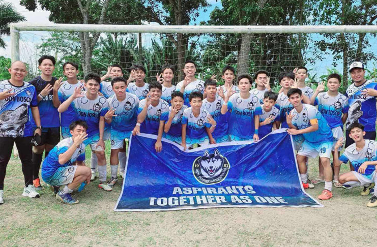The winning team is composed (in alphabetical order) of Jose Miguel Acuna, Thomas Lucien Agapuyan (GK), Zyper Agudo, John Anderson Alcuizar, Cliff Gabriel Alsong, Glenn Matthew Armada, Aedan Jin Arnaez, Joshua Asparen, Ceazar Angelo Caluyo (C), Xyniel Lerion Carano-o, Jacob Arkin Danico, Miguel Christoff Garcia, John Edmund Gardose, Duane Alexander Guitche, Oji Herrera, Ian Marl Magallano, Ems Malayo, Uriel Manguiat, John Patrick Ryan Padilla, Zoe Kemuel Peralta, Seppe Anthony Severino and Ramon Paolo Sobiga with their Coaches Esmael Duron II and Aian Aspilla