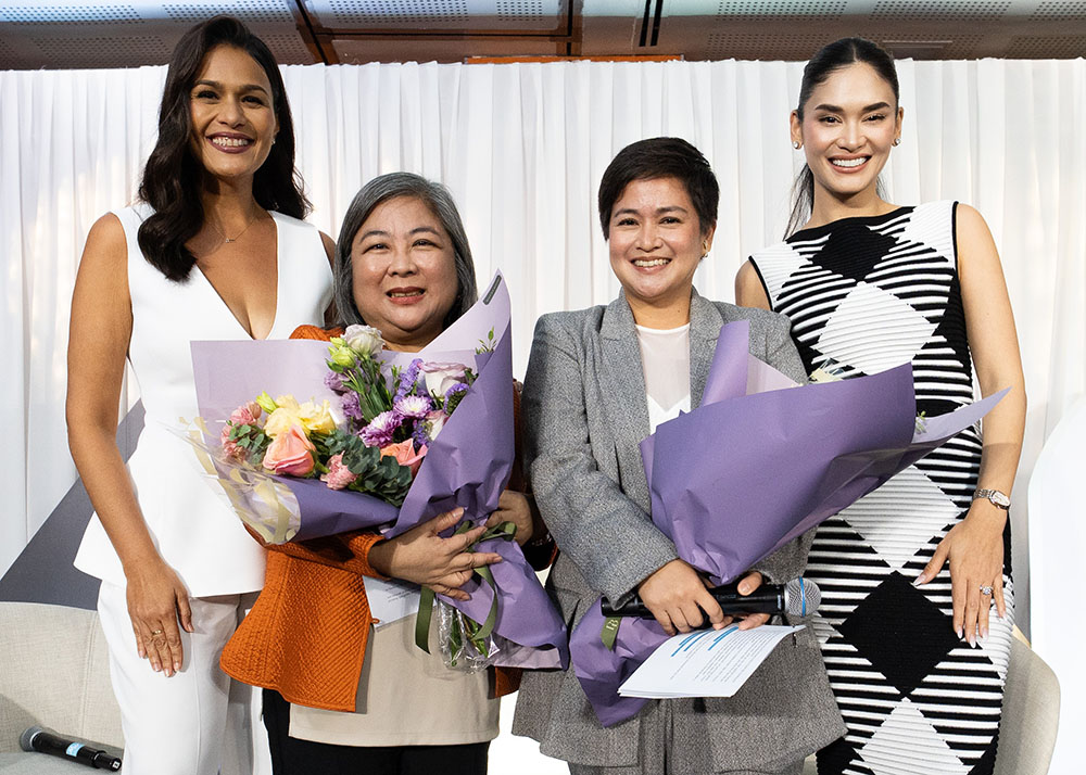 Celebrating women empowerment in the workplace. BDO Unibank, Inc. shares invaluable lessons on leadership and financial empowerment at this year’s She Talks Asia Summit. Marla Garin-Alvarez, BDO Unibank Vice President and Head of Sustainability Office (2nd to the left) highlights the importance of women taking charge of their futures—whether through representation in leadership, access to financial resources, or financial literacy. From left to right: She Talks Asia co-founder Iza Calzado, Marla Garin-Alvarez, session moderator Riki Flores Reyes, and She Talks Asia co-chair and Miss Universe 2015 Pia Wurtzbach. Together, these women inspire Filipinas to dream big, lead, and achieve more. 💜 #BDOFindsWaysForYou