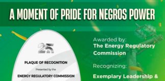 In Full. Negros Power Recognized by ERC for Leadership in Clean Energy Transition